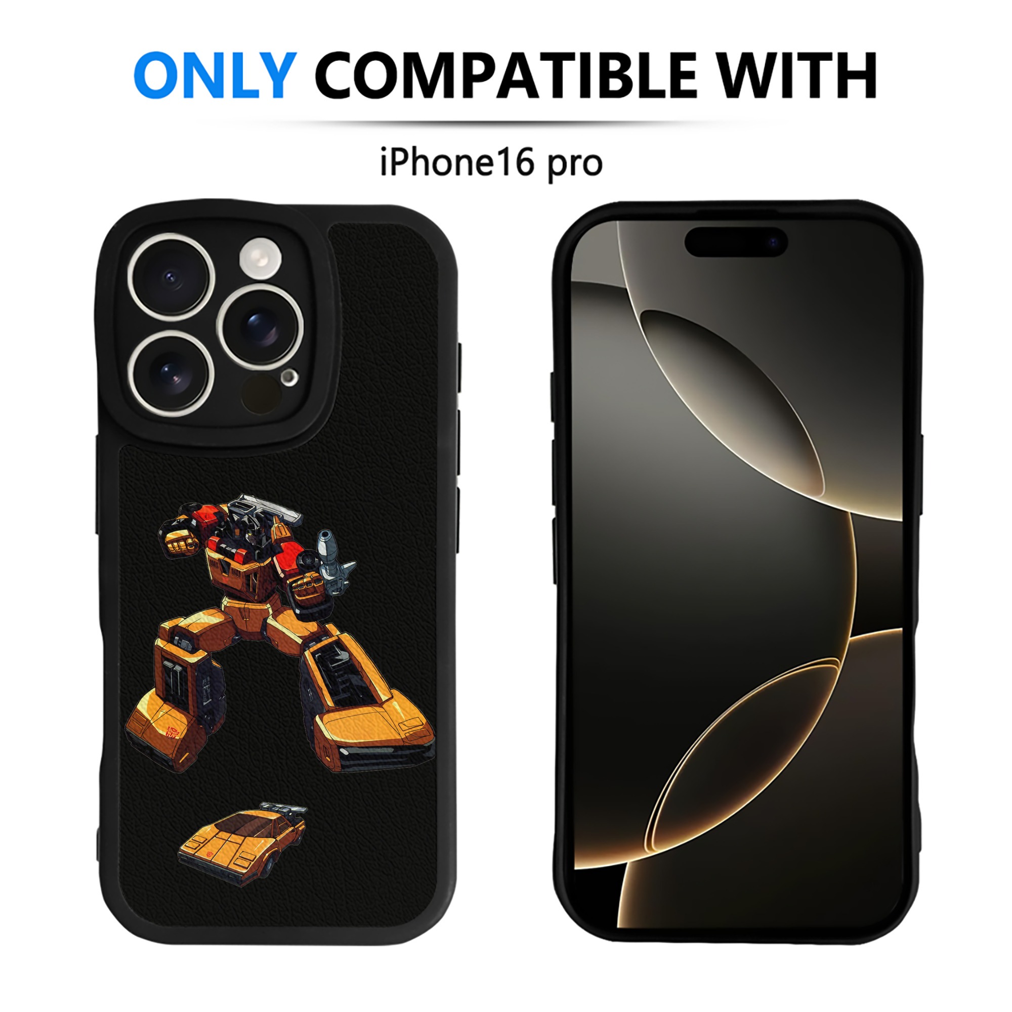 （画像用）  【iPhone 16シリーズ対応】シリコンスマホケース（レザー調） 材質：シリコン